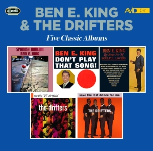King Ben E / Drifters The - Five Classic Albums in der Gruppe UNSERE TIPPS / Freitagsveröffentlichungen / Fredag Den 23:e Februari 2024 bei Bengans Skivbutik AB (5516518)