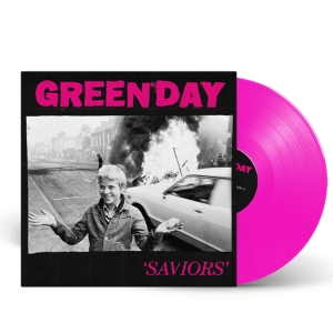 Green Day - Saviours (Ltd Neon Pink Vinyl) in der Gruppe VINYL / Punk bei Bengans Skivbutik AB (5516624)