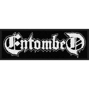 Entombed - Logo Standard Patch in der Gruppe MERCHANDISE / Merch / Hårdrock bei Bengans Skivbutik AB (5516829)