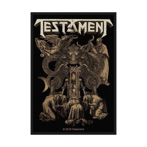 Testament - Demonarchy Standard Patch in der Gruppe MERCHANDISE / Merch / Hårdrock bei Bengans Skivbutik AB (5516842)