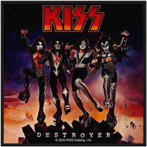 Kiss - Destroyer Standard Patch in der Gruppe MERCHANDISE / Merch / Hårdrock bei Bengans Skivbutik AB (5516845)