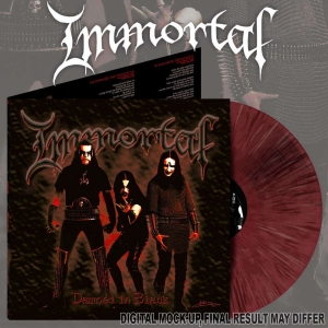 Immortal - Damned In Black (Cherry Red Vinyl L in der Gruppe UNSERE TIPPS / Freitagsveröffentlichungen / 2026-04-24 bei Bengans Skivbutik AB (5516949)