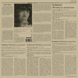 Settels Roberta - Music In Crisis in der Gruppe VINYL / Klassiskt bei Bengans Skivbutik AB (5517172)