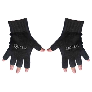 Queen - Logo Fingerless Gloves in der Gruppe MERCHANDISE / Merch / Pop-Rock bei Bengans Skivbutik AB (5517618)