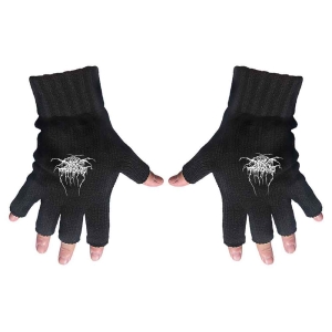 Darkthrone - Logo Fingerless Gloves in der Gruppe MERCHANDISE / Merch / Hårdrock bei Bengans Skivbutik AB (5517630)