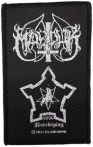 Marduk - Patch Norrköping (10,2 X 6,4 Cm) in der Gruppe MERCHANDISE / Stoffaufnäher / Heavy Metal bei Bengans Skivbutik AB (5517857)