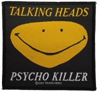 Talking Heads - Patch Psycho Killer (9,5 X 10 Cm) in der Gruppe MERCHANDISE / Stoffaufnäher / Pop-Rock bei Bengans Skivbutik AB (5517860)