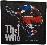 Who The - Patch Pete Jump (9,7 X 10,3 Cm) in der Gruppe MERCHANDISE / Stoffaufnäher / Pop-Rock bei Bengans Skivbutik AB (5517862)