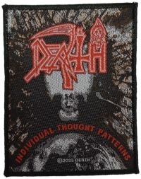 Death - Patch Individual Thought Patterns ( in der Gruppe MERCHANDISE / Stoffaufnäher / Heavy Metal bei Bengans Skivbutik AB (5517869)