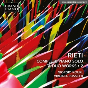Vittorio Rieti - Complete Piano Solo & Duo Music, Vo in der Gruppe CD bei Bengans Skivbutik AB (5517950)