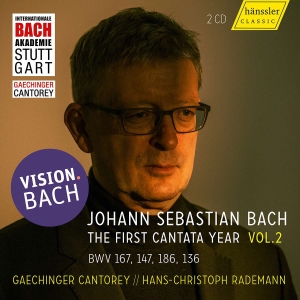 Johann Sebastian Bach - The First Cantata Year, Vol. 2 in der Gruppe CD bei Bengans Skivbutik AB (5517961)