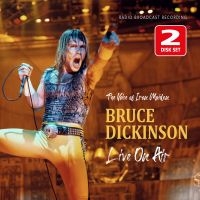 Dickinson Bruce - Live On Air / Radio Broadcast (2 Cd in der Gruppe Kommande produkter - 10 procent bei Bengans Skivbutik AB (5518049)