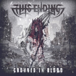 This Ending - Crowned In Blood (White/Black Marbl in der Gruppe Kommande produkter - 10 procent bei Bengans Skivbutik AB (5518126)