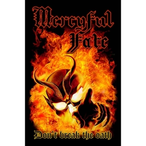 Mercyful Fate - Don't Break The Oath Textile Poster in der Gruppe MERCHANDISE / Merch / Hårdrock bei Bengans Skivbutik AB (5518169)