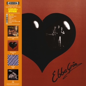 Ebba Grön - Kärlek & Uppror (Red transparent Vinyl) in der Gruppe Korr_grupp /  bei Bengans Skivbutik AB (5518293)