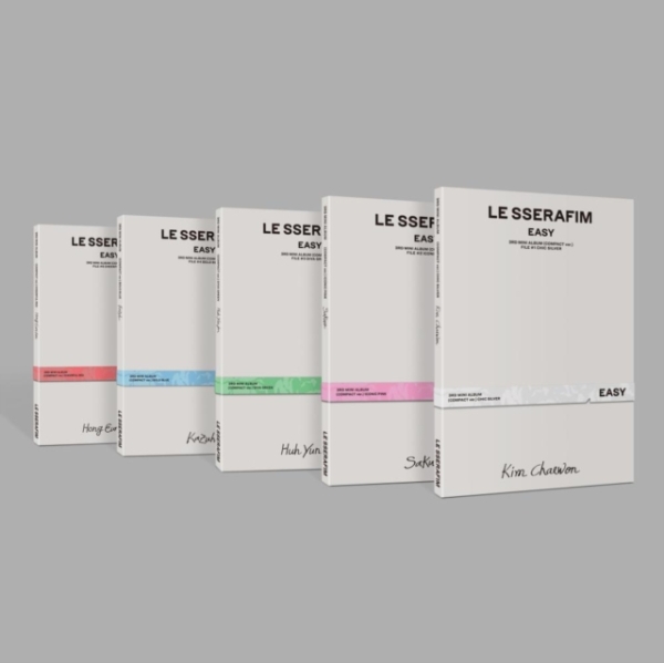 Le Sserafim - Easy (Compact Version) in der Gruppe CD / Pop-Rock bei Bengans Skivbutik AB (5518301)