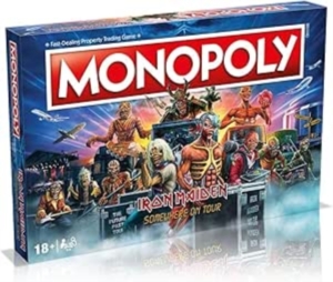 Iron Maiden - Iron Maiden Monopoly in der Gruppe MERCHANDISE / Merch / Pop-Rock bei Bengans Skivbutik AB (5518544)