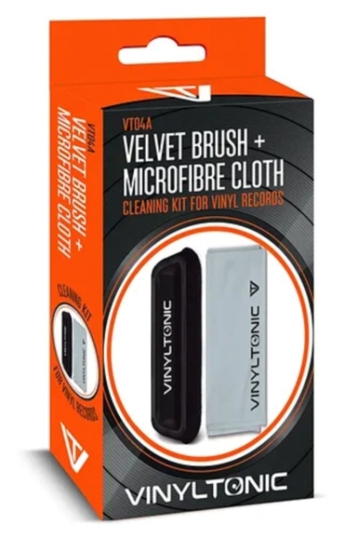 Vinyl tonic - Velvet Brush+Microfibre Cloth in der Gruppe UNSERE TIPPS / Vinyltonic bei Bengans Skivbutik AB (5518550)