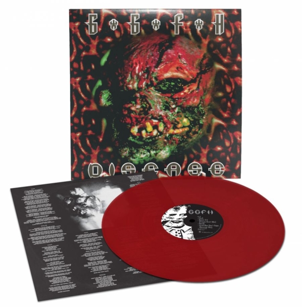 Ggfh - Disease (Red Vinyl Lp) in der Gruppe VINYL / Bestseller bei Bengans Skivbutik AB (5519167)