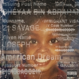 21 Savage - American Dream in der Gruppe Övrigt /  bei Bengans Skivbutik AB (5519247)