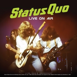Status Quo - Live On Air (Vinyl Lp) in der Gruppe Minishops / Status Quo bei Bengans Skivbutik AB (5519307)