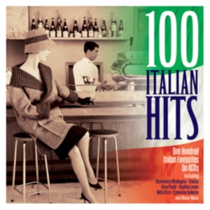 Various Artists - 100 Italian Hits in der Gruppe CD / Pop-Rock bei Bengans Skivbutik AB (5519386)