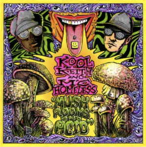 Kool Keith & Mc Homeless - Mushrooms & Acid (Eco-Mix Color Vinyl) (Rsd) - IMPORT in der Gruppe UNSERE TIPPS / Record Store Day / RSD24-Ams bei Bengans Skivbutik AB (5520069)