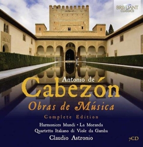 Cabezon - Obras De Musica in der Gruppe Externt_Lager / Naxoslager bei Bengans Skivbutik AB (552029)