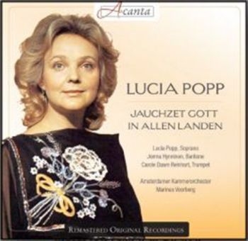 Popp Lucia - Jauchzet Gott In Allen Landen in der Gruppe CD / Klassiskt bei Bengans Skivbutik AB (552034)