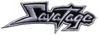 Savatage - Patch Cut Out Logo (3,9 X 10,4 Cm) in der Gruppe MERCHANDISE / Stoffaufnäher / Heavy Metal bei Bengans Skivbutik AB (5520354)