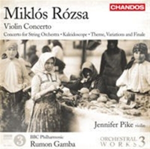 Miklos Rozsa - Violin Concerto in der Gruppe Externt_Lager / Naxoslager bei Bengans Skivbutik AB (552042)