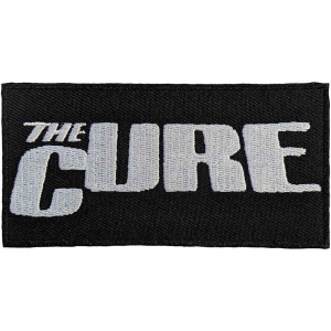 The Cure - Logo Woven Patch in der Gruppe MERCHANDISE / Merch / Pop-Rock bei Bengans Skivbutik AB (5520451)