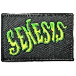 Genesis - Classic Logo Woven Patch in der Gruppe MERCH bei Bengans Skivbutik AB (5520452)