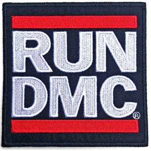 Run Dmc - Logo Woven Patch in der Gruppe MERCHANDISE / Merch / Hip Hop-Rap bei Bengans Skivbutik AB (5520459)