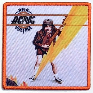 Ac/Dc - High Voltage Printed Patch in der Gruppe MERCH / Minsishops-merch / Ac/Dc bei Bengans Skivbutik AB (5520465)