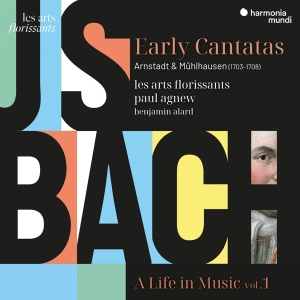 Les Arts Florissants & Paul Agnew & Benjamin Alard - J.S. Bach Early Cantatas: Arnstadt & Mühlhausen - A Life In Music Vol.1 in der Gruppe CD bei Bengans Skivbutik AB (5520571)