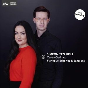 Scholtes & Janssens Piano Duo - Simeon Ten Holt: Canto Ostinato in der Gruppe Kommande produkter - 10 procent bei Bengans Skivbutik AB (5520578)