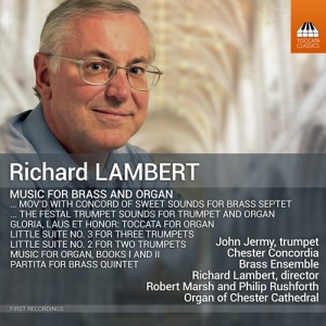 Richard Lambert - Music For Brass & Organ in der Gruppe Kommande produkter - 10 procent bei Bengans Skivbutik AB (5521290)