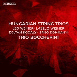 Trio Boccherini - Hungarian String Trios in der Gruppe MUSIK / SACD / Klassiskt bei Bengans Skivbutik AB (5521309)