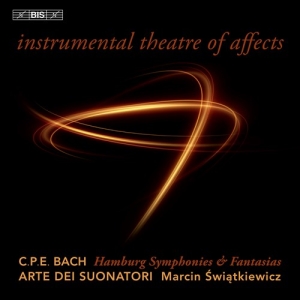 Carl Philip Emanuel Bach - Instrumental Theatre Of Affects in der Gruppe MUSIK / SACD / Klassiskt bei Bengans Skivbutik AB (5521310)
