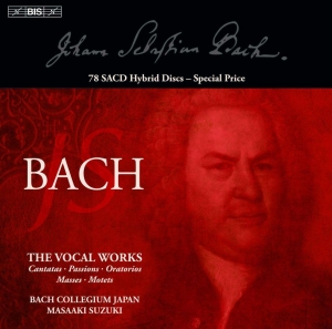 Bach J S - The Vocal Works (78 SACD Boxset) in der Gruppe MUSIK / SACD / Klassiskt bei Bengans Skivbutik AB (5522091)