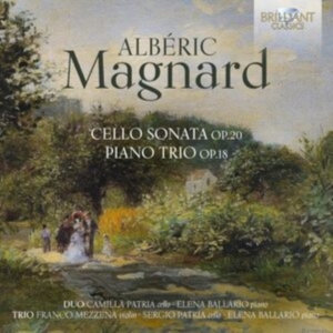 Alberic Magnard - Cello Sonata, Op. 20 Piano Trio, O in der Gruppe CD / Klassiskt bei Bengans Skivbutik AB (5522100)