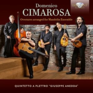 Domenico Cimarosa - Overtures Arranged For Mandolin Ens in der Gruppe CD / Klassiskt bei Bengans Skivbutik AB (5522102)