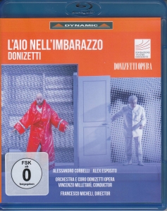 Gaetano Donizetti - L'aio Nell'imbarazzo in der Gruppe MUSIK / Musik Blu-Ray / Klassiskt bei Bengans Skivbutik AB (5522150)