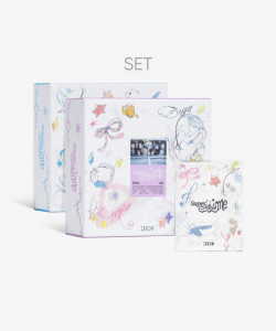 Illit - Super Real Me (SET) + Weverse Gift (WS) in der Gruppe CD bei Bengans Skivbutik AB (5522865)