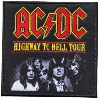 Ac/Dc - Patch Higway To Hell Tour (10 X 9,9 in der Gruppe MERCHANDISE / Accessoarer / Hårdrock bei Bengans Skivbutik AB (5523486)