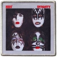 Kiss - Patch Dynasty (8,8 X 8,8 Cm) in der Gruppe MERCHANDISE / Stoffaufnäher / Heavy Metal bei Bengans Skivbutik AB (5523488)
