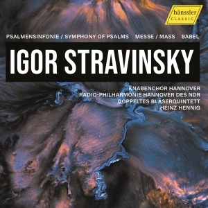 Igor Stravinsky - Symphony Of Psalms Mass Babel in der Gruppe CD bei Bengans Skivbutik AB (5523554)