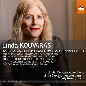 Linda Kouvaras - Instrumental Music, Chamber Works & in der Gruppe CD bei Bengans Skivbutik AB (5523922)