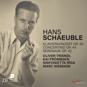 Hans Schaeuble - Piano Concerto, Op. 50 Concertino, in der Gruppe CD / Klassiskt bei Bengans Skivbutik AB (5523925)